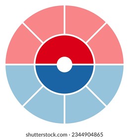 pie chart,circular colorful infographic template vector,circle diagram.