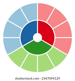 pie chart,circular colorful infographic template vector,circle diagram.
