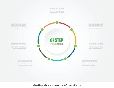 Pie charts for infographics. colorful Elements with 1, 2, 3, 4, 5, 6, 7, 8, 9, 10 steps, options.
