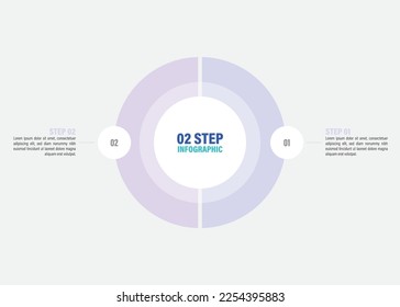 Pie charts for infographics. Elements with 1, 2, 3, 4, 5, 6, 7, 8, 9, 10 steps, options.