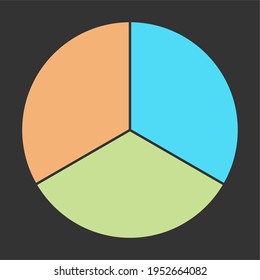  pie charts vector colorful info template.