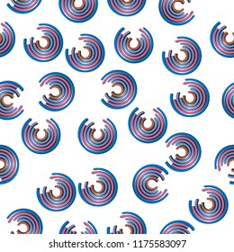 Pie chartsicon in pattern style. One of Charts & Diagramms collection icon can be used for UI, UX