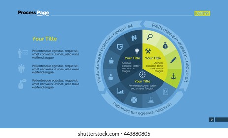 Pie Diagram Slide Template