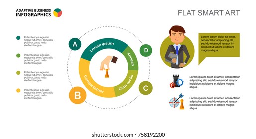 Pie Diagram Slide Template