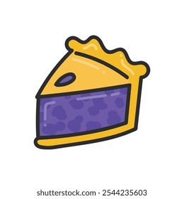 Pie Doodle Illustration - 04