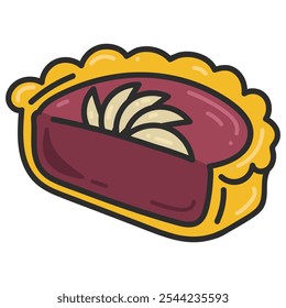 Pie Doodle Illustration - 07