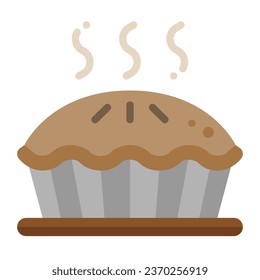 icono plano circular,vector e ilustración
