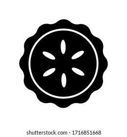 pie - food icon vector design template