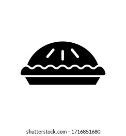 pie - food icon vector design template