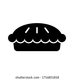 pie - food icon vector design template