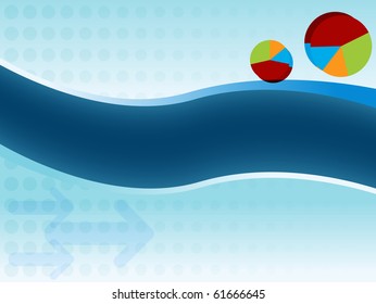 Pie Graph Business Chart Slide