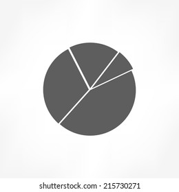 pie graph icon 