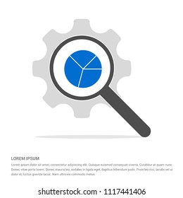 Pie graph icon - Free vector icon