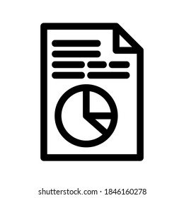 pie graph icon or logo isolated sign symbol vector illustration - high quality black style vector icons
