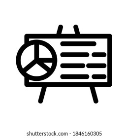 pie graph icon or logo isolated sign symbol vector illustration - high quality black style vector icons
