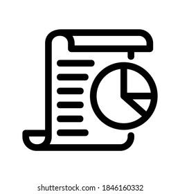 pie graph icon or logo isolated sign symbol vector illustration - high quality black style vector icons
