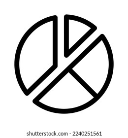 icono gráfico circular o logotipo símbolo de signo aislado ilustración vectorial - iconos vectoriales de estilo negro de alta calidad
