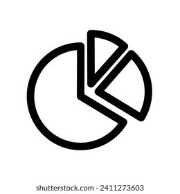 pie graphic icon design vector illustration