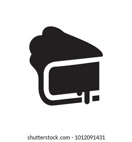 pie icon illustration isolated vector sign symbol