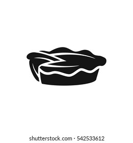pie icon illustration isolated vector sign symbol