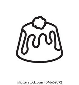 pie icon illustration isolated vector sign symbol