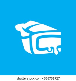 pie icon illustration isolated vector sign symbol