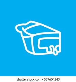 pie icon illustration isolated vector sign symbol