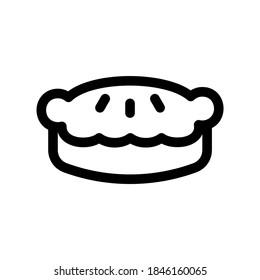 Pie icon or logo isolated sign symbol vector illustration - high quality black style vector icons
