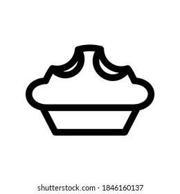 Pie icon or logo isolated sign symbol vector illustration - high quality black style vector icons
