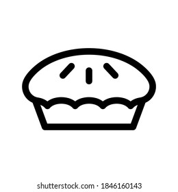 Pie icon or logo isolated sign symbol vector illustration - high quality black style vector icons
