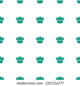 pie icon pattern seamless white background. Editable filled pie icon. pie icon pattern for web and mobile.