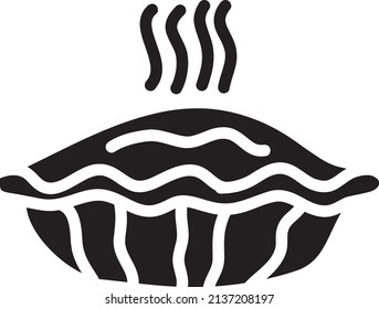 pie icon. sign design on white background..eps
