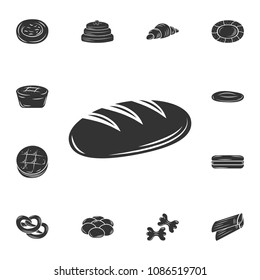 Pie icon. Simple element illustration. Pie symbol design  from Bakery collection set. Can be used for web and mobile on white background