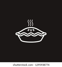 pie icon. pie vector design. sign design