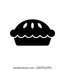 pie icon vector design template in white background