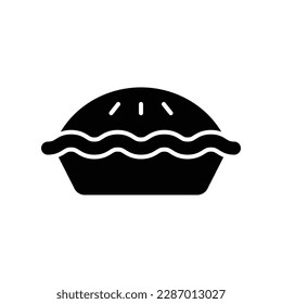 pie icon vector design template in white background