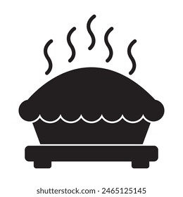 pie icon vector illustration logo design