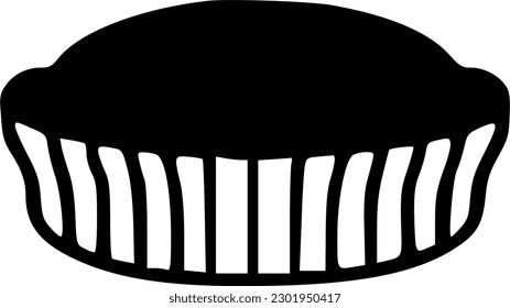 pie icon vector symbol design illustration