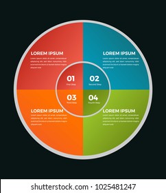 Pie Infographics, bussines plan, visual, eps 10
