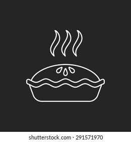 pie line icon
