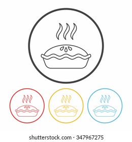 pie line icon