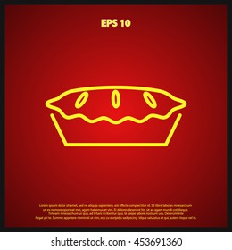 pie line icon
