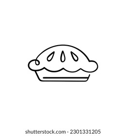 Diseño de iconos de estilo de línea circular