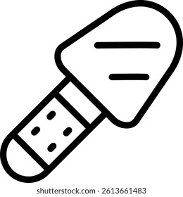 Pie Server Line Vector Icon Design