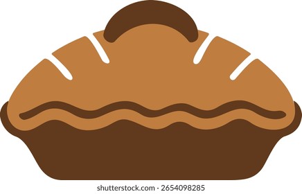 Pastel, Vector de pastel, delicioso pastel, postre, Vector de postre, Cupcake, pastel de cumpleaños, ilustración de pastel, icono de postre, ilustración de postre, Vector de color, Ilustración vectorial, icono de comida, ilustración de alimentos