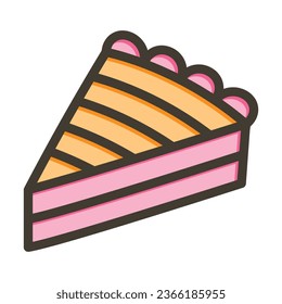 Icono De Colores Llenos De Línea Espesa De Vector De Pie Para Uso Personal Y Comercial.
