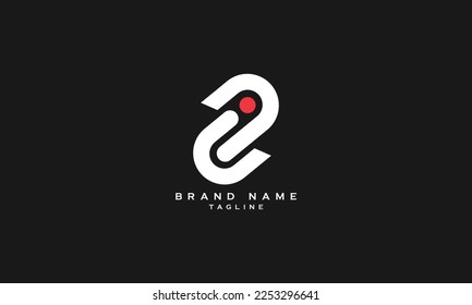 PIEC, PIC, PIE, PI, Logo-Design für abstrakte Anfangsbuchstaben