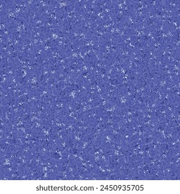 Piece of a blue felt carpet. Rough flecked paper or cardboard. Wall texture. Mottled grainy background. Vector seamless.