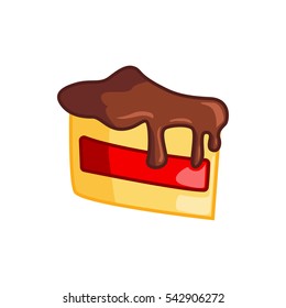 piece of cake icon illustration isolated vector sign symbol