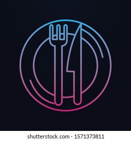 Piece of cake nolan icon. Simple thin line, outline vector of party icons for ui and ux, website or mobile application